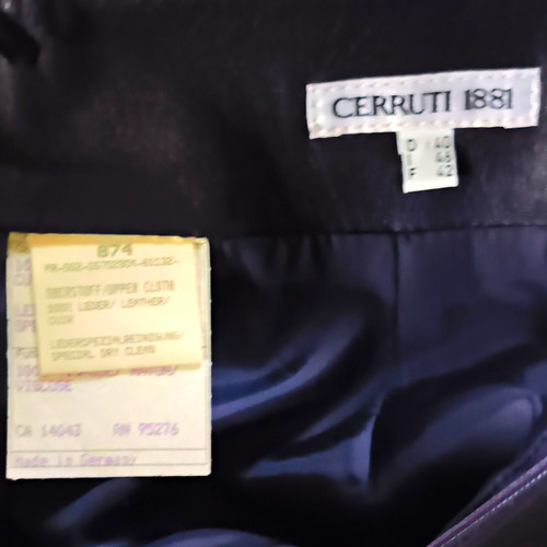 Cerruti 1881 lederrock - ,