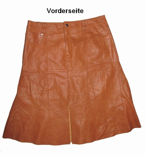 Knielanger vero moda lederrock - moda,