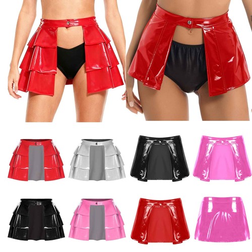 Damen wetlook rock - wetlook,