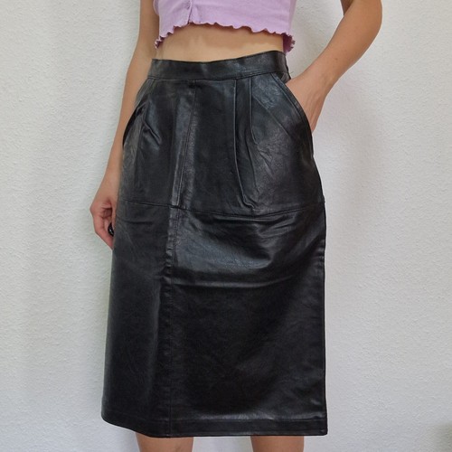 Lederrock vintage leder rock - lederrock,
