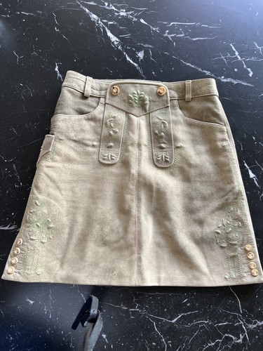 Trachtenrock leder 34 - leder,